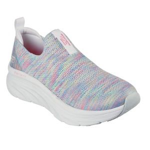 Women’s Skechers Slip on Relaxed Fit D'Lux Walker Rainbow Sky